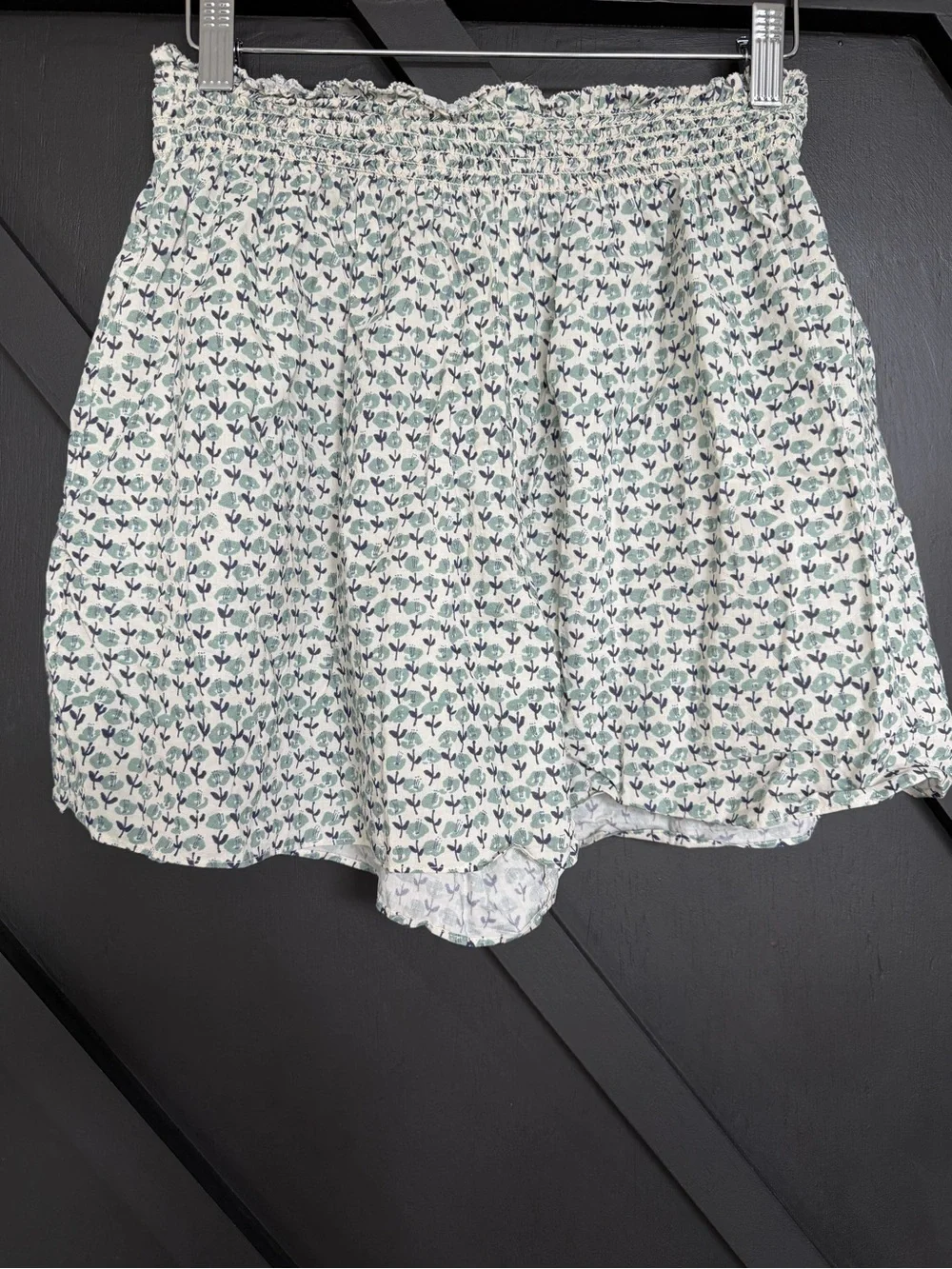 Hunter Bell Ditsy Floral Imogen Blouse & Jemma Shorts Set, Size Small